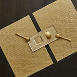 Origami Tablemat - Honey (Set of 4)