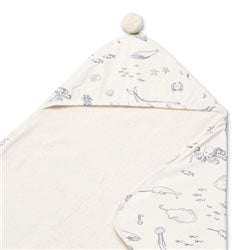 Pehr Designs Life Aquatic Hooded Towel