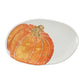 Pumpkins Small Oval Platter w/ Pumpkin