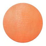 Croco Placemat in Orange (Set of 4)