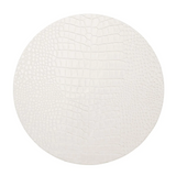 Croco Placemat in White (Set of 4)