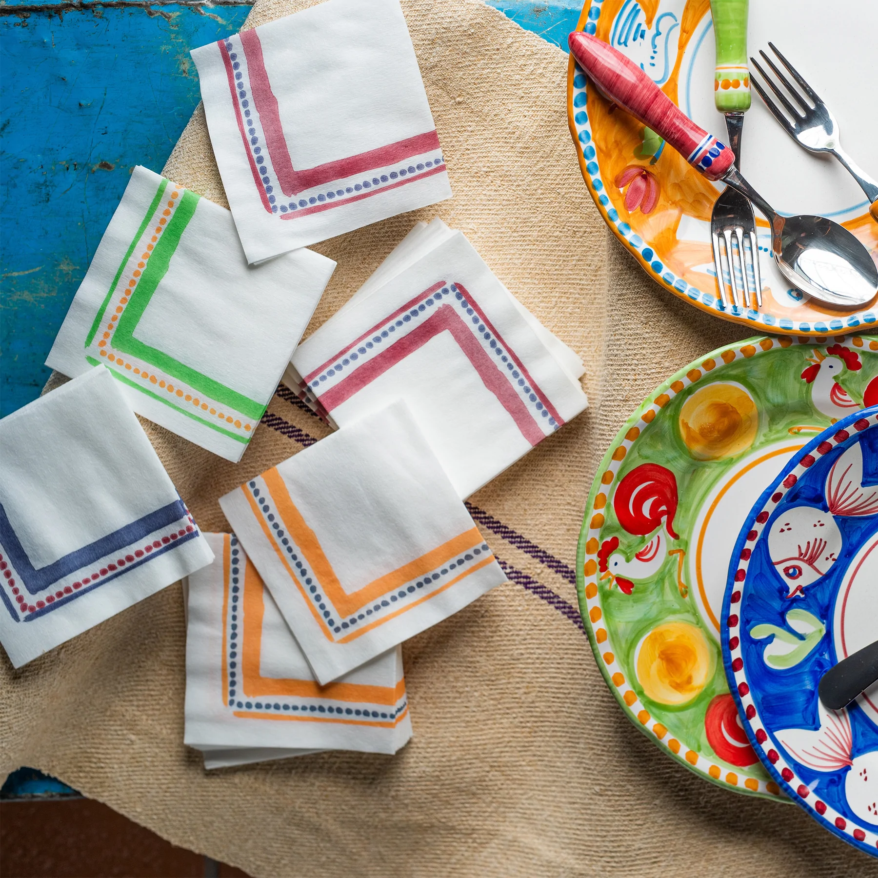 Papersoft Napkins Campagna Cocktail Napkins (Set of 2)