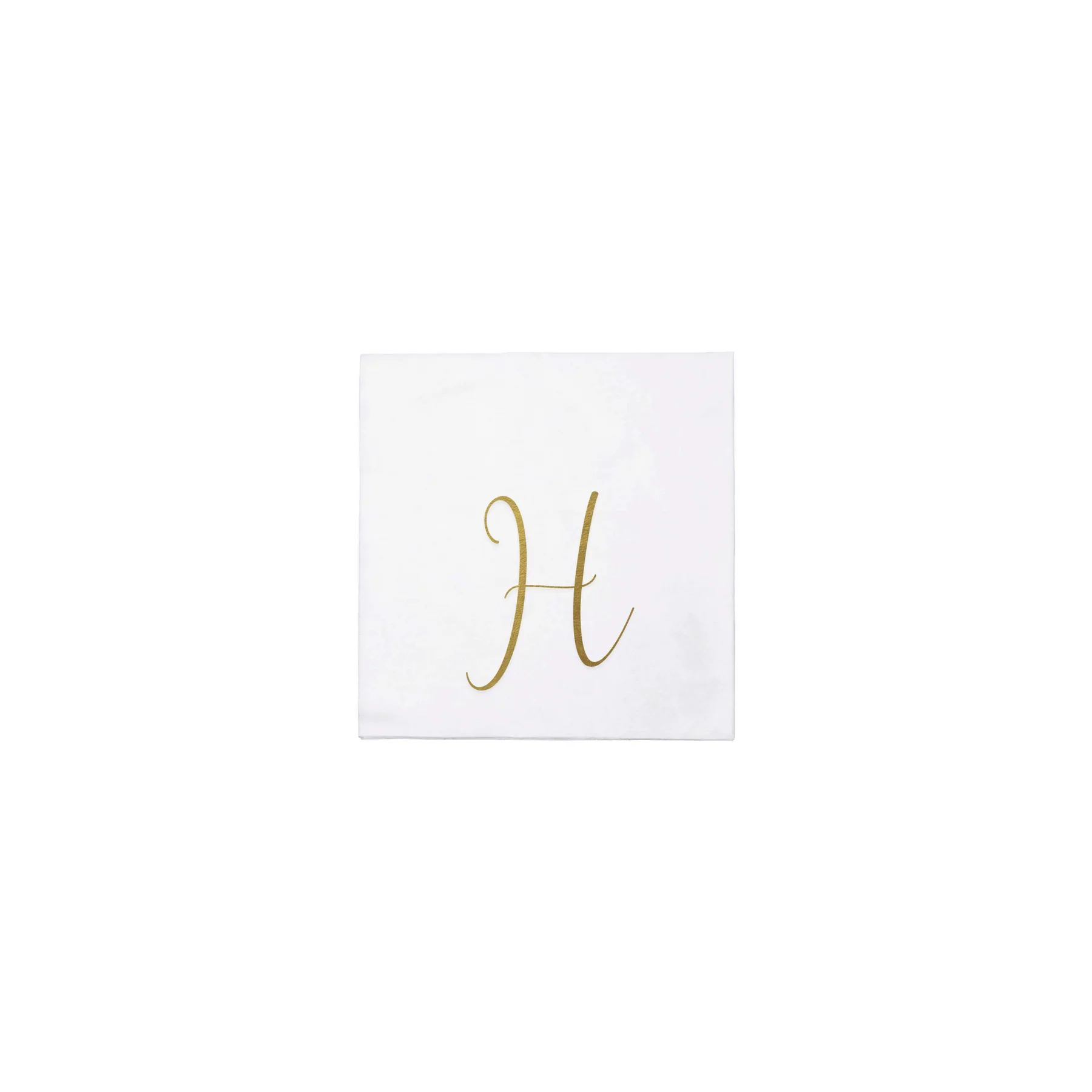 Papersoft Napkins Monogram Cocktail Napkins (Pack Of 20)