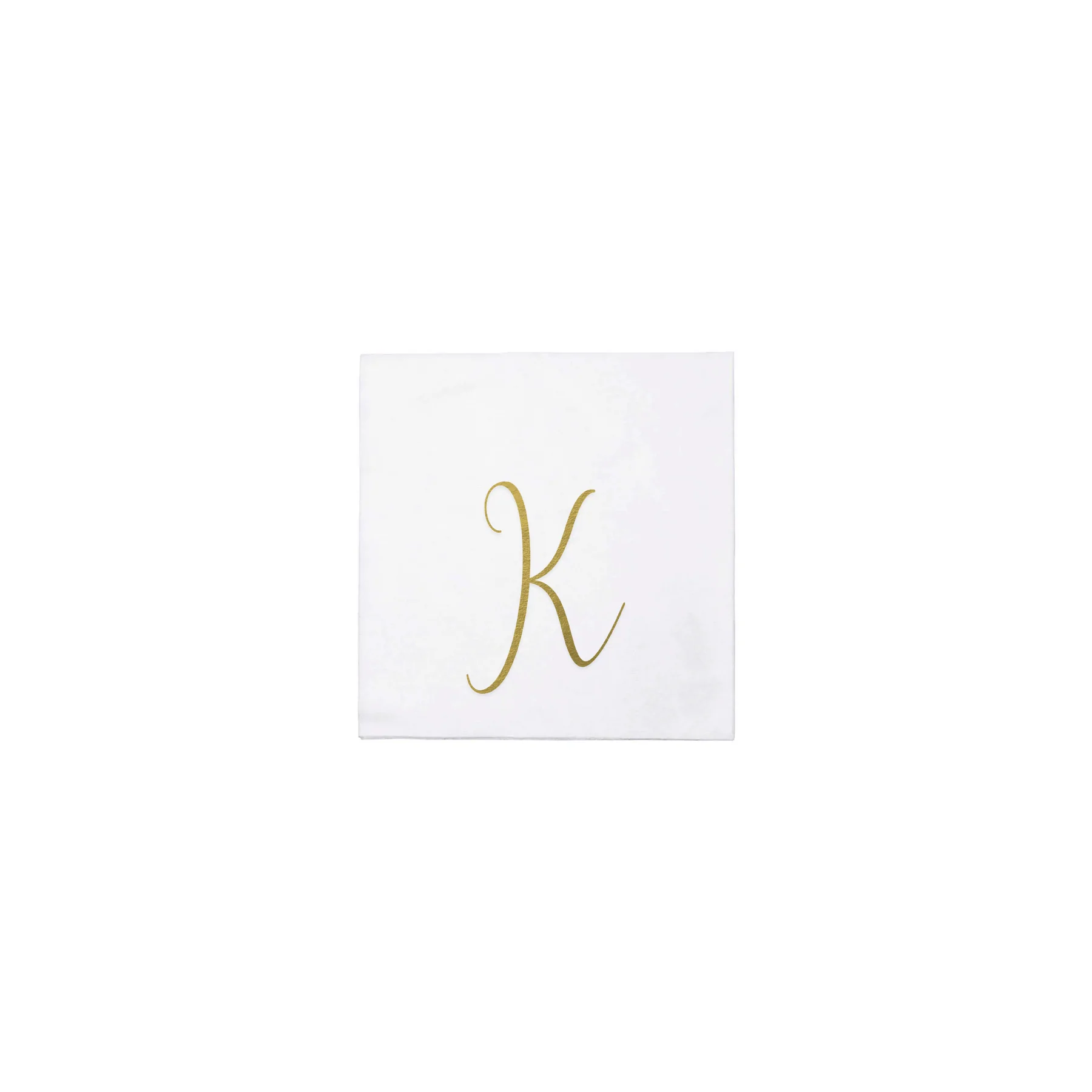 Papersoft Napkins Monogram Cocktail Napkins (Pack Of 20)