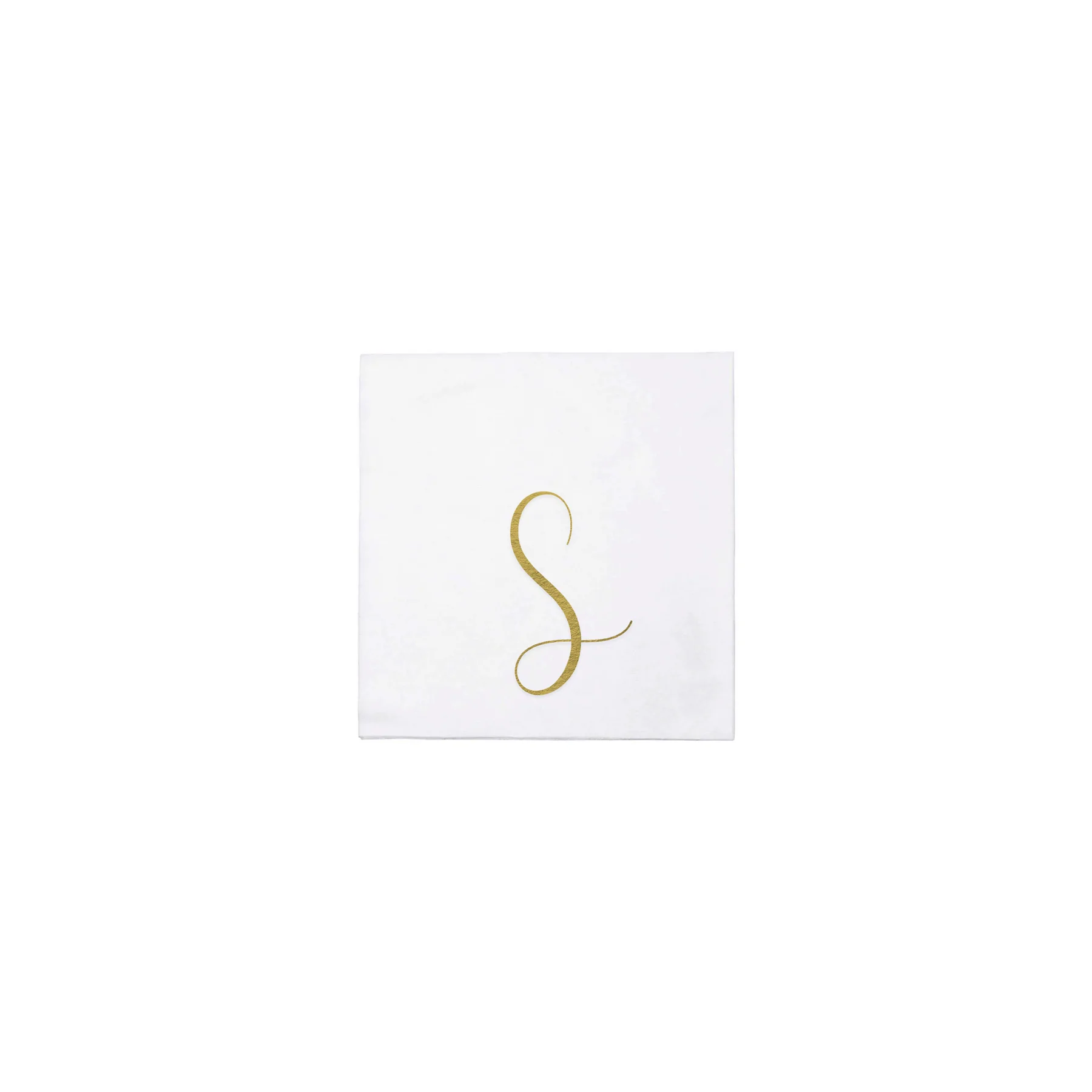 Papersoft Napkins Monogram Cocktail Napkins (Pack Of 20)