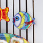 Vietri Pesci Colorati Figural Fish Canape Plate