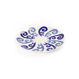 Athenee Two Tone Blue Peacock Dessert Plate (Set of 2)