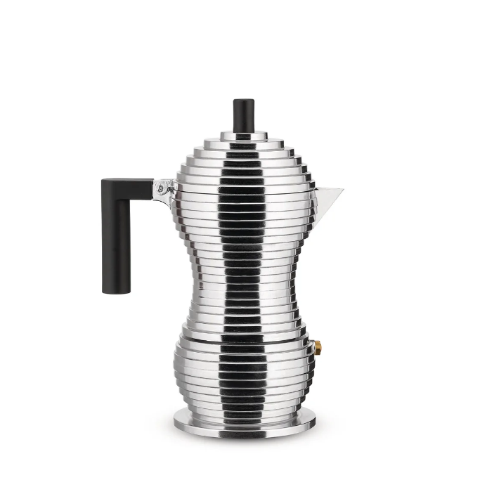 Espresso Silver Coffee Maker Pulcina