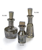 Silver Perfume Bottles Size Number 4