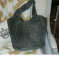 Roost Suave Suede Gray Tote