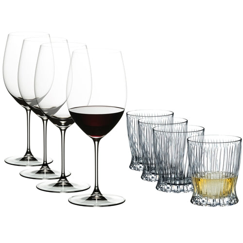 Veritas Cabernet + Tumbler Collection Fire Whiskey Set