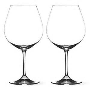Riedel Vinum Pinot Noir/Burgundy Wine Glasses Set of 2