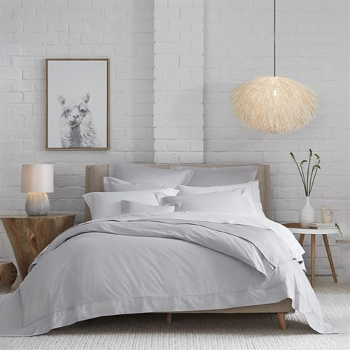 Celeste King Flat Sheet - White