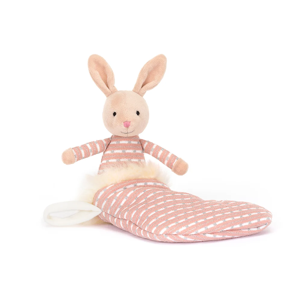 Shimmer Stocking Bunny