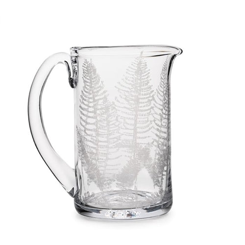 Engraved Fern Pitcher - Medium