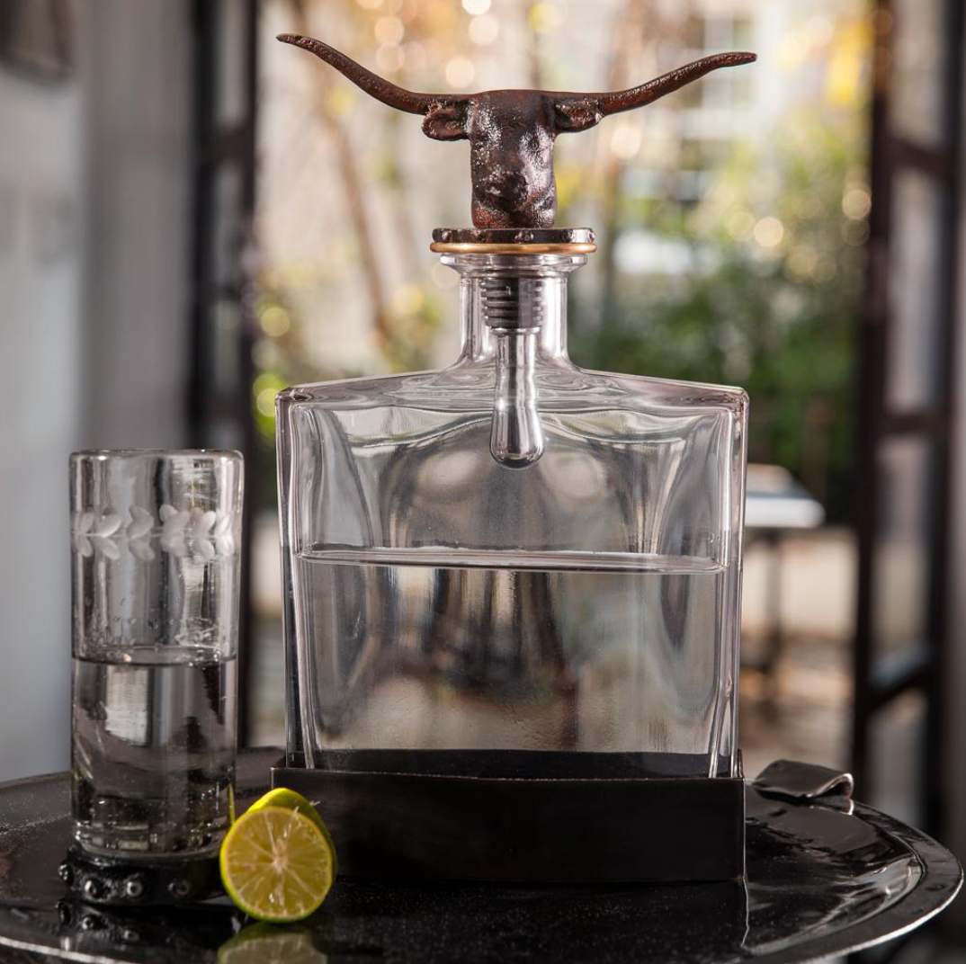 Nueces Longhorn Decanter