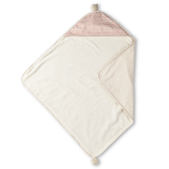 Stripes Away Hooded Towel