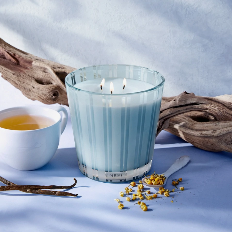 Driftwood & Chamomile 3-Wick Candle