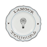 L'Amour Toujours Dessert/Salad Plate (Set of 4)