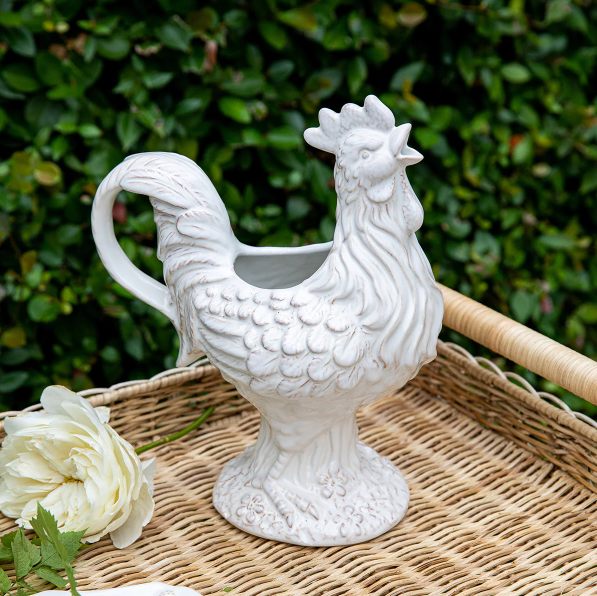 Clever Creatures Rousseau Rooster Pitcher