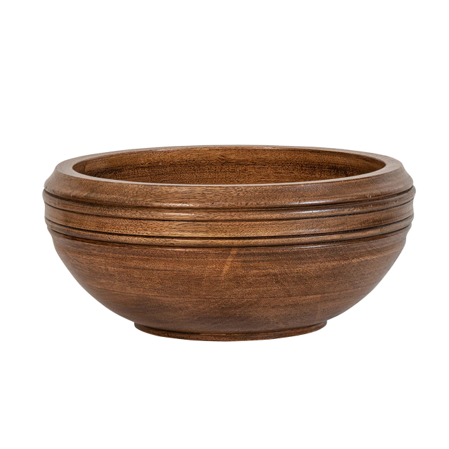 Bilbao Wood Serving Bowl 12 in