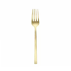 Arezzo Brushed Gold Serving Fork 9.25"