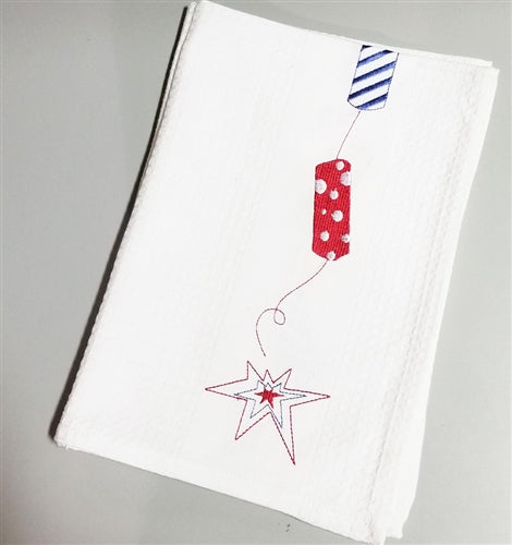 Firecracker Towel Set/4