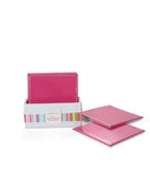 Patent Leather Pink Coasters (Set of 6)