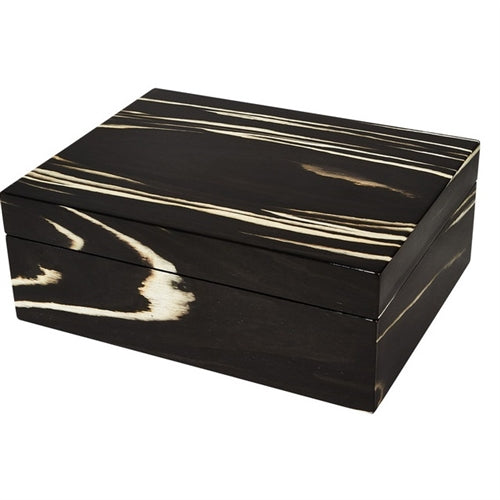 Black Wood Accessory Box