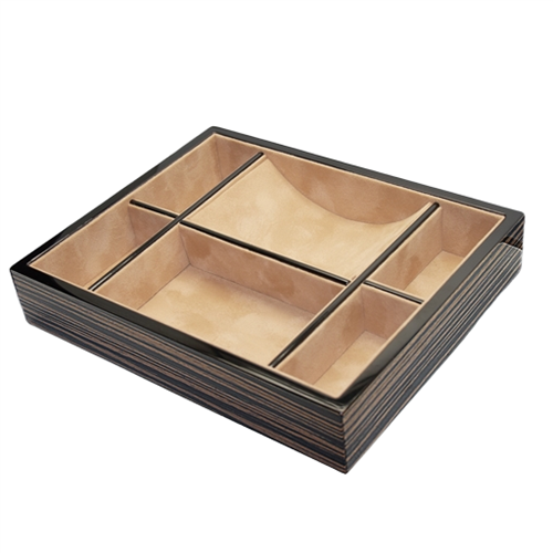 Wooden Valet Tray - Ebony