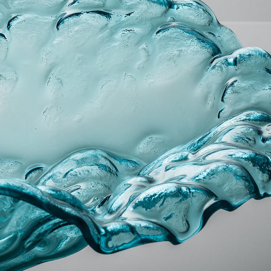 Limited Edition Ultramarine Water Sculpture Bowl