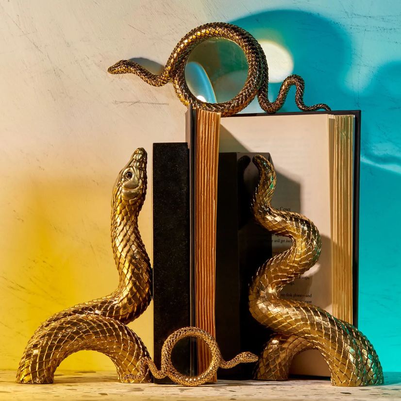 Snake Bookend Set (2 Piece Set)