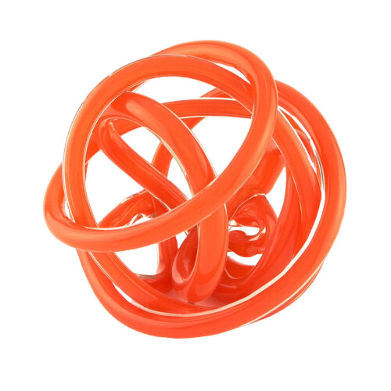 Hand Blown Glass Knot