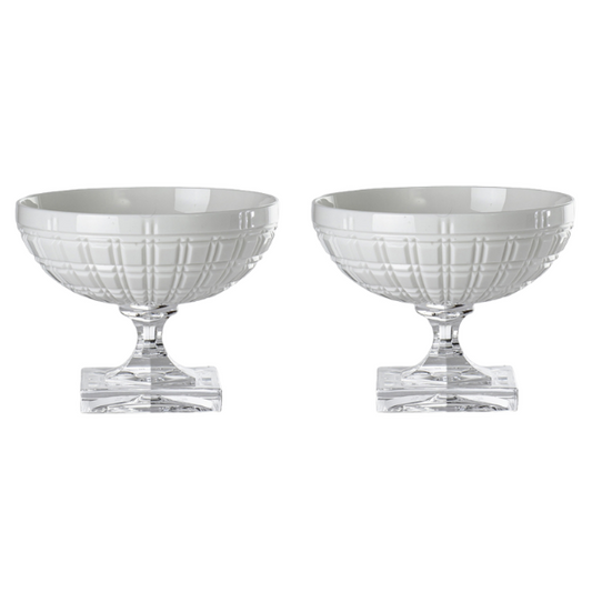 Winston Footed Coupe (Set of 2)