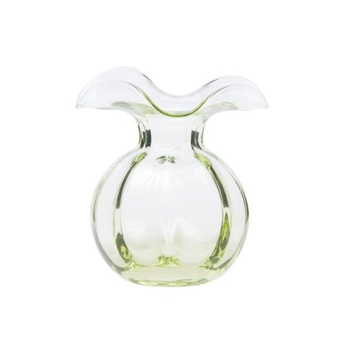 Vietri Hibiscus Glass Green Vase