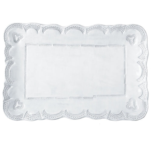 Incanto Lace Small Rectangular Platter