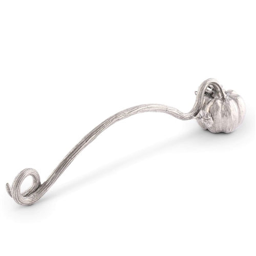 Pewter Pumpkin Candle Snuffer