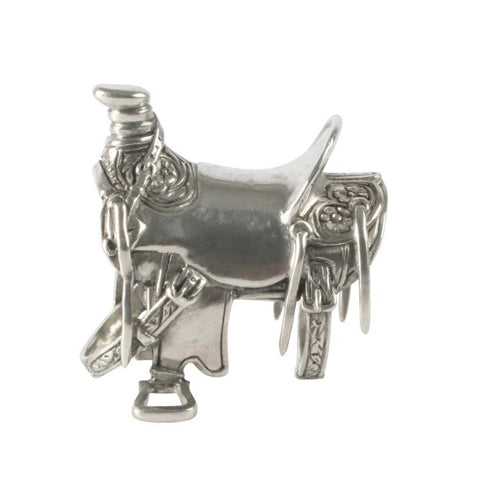 Vagabond House Cowboy Saddle Napkin Rings (Set of 4)