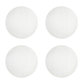 Vietri Reversible Round Placemats - White (Set of 4)
