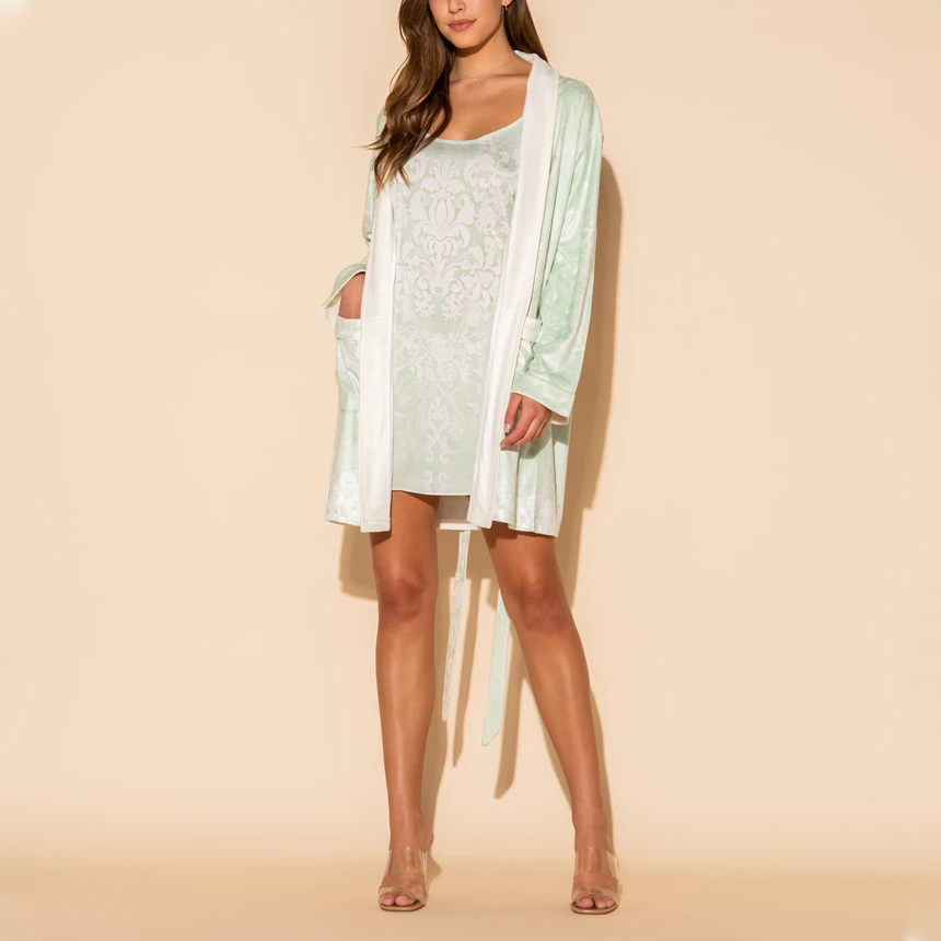 Wrap Up-Green Short Chemise Bundle-6667673698471-Lifestyle-1