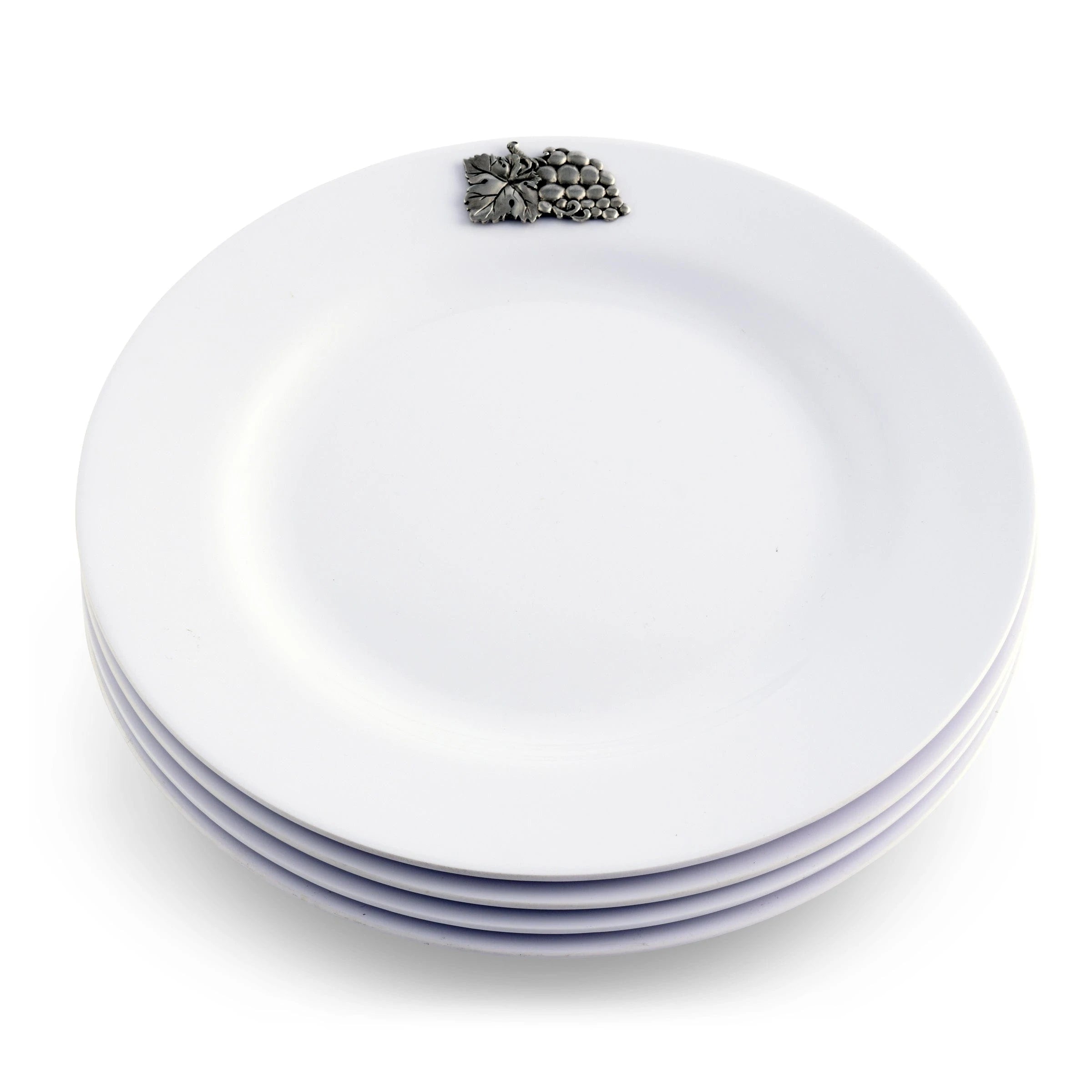 Grape Melamine Lunch Plates (Set of 4)