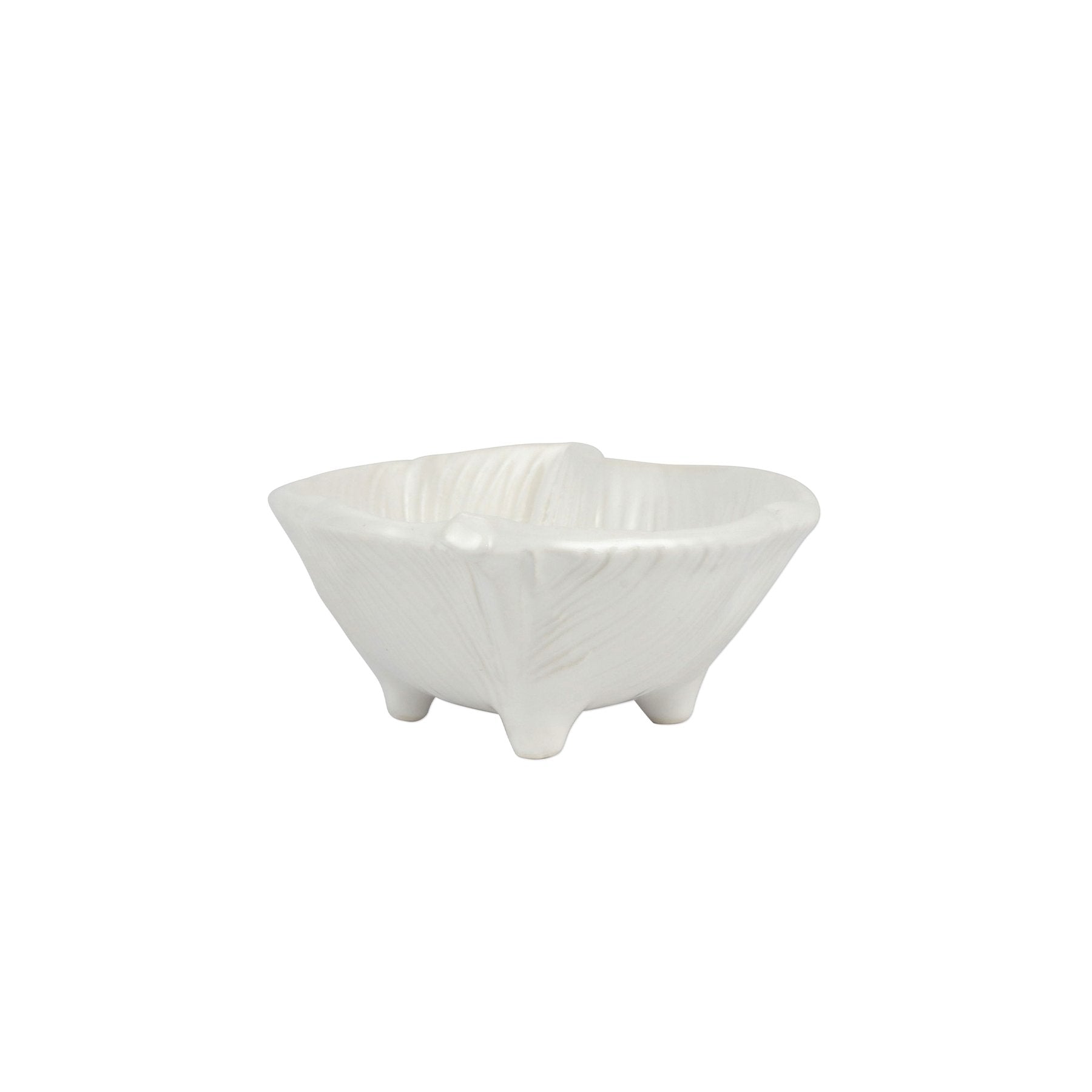 Foliage White Elm Leaf Small Bowl