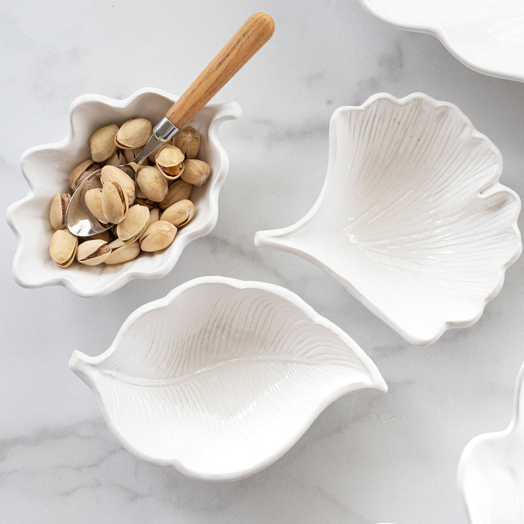 Shell-Shaped Snack Bowls : Pistachio Day