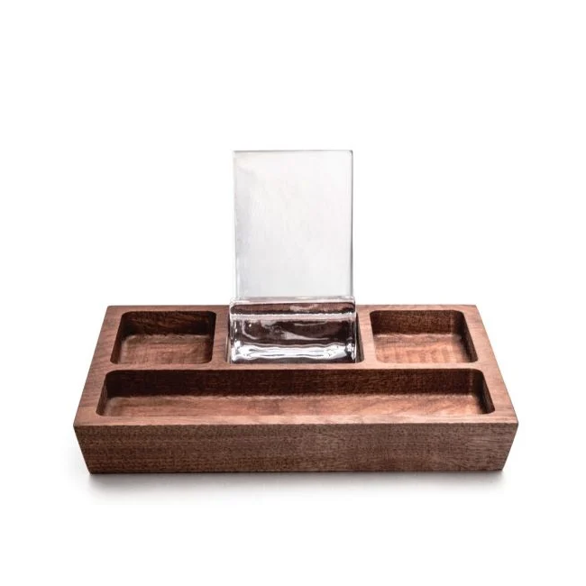 Woodbury Phone Holder Caddy - Walnut