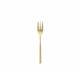 Arezzo Brushed Gold Cake Fork 6.25" (Set of 6)