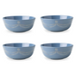 Berry and Thread Chambray Melamine Cereal/Ice Cream Bowl (Set of 4)