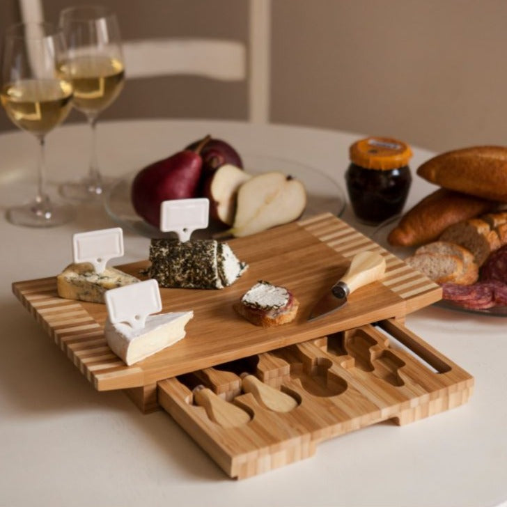 Concavo Cheese Cutting Board & Tools Set