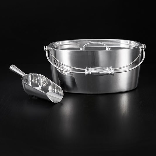 Crafthouse Oval Ice Bucket with Scoop Set