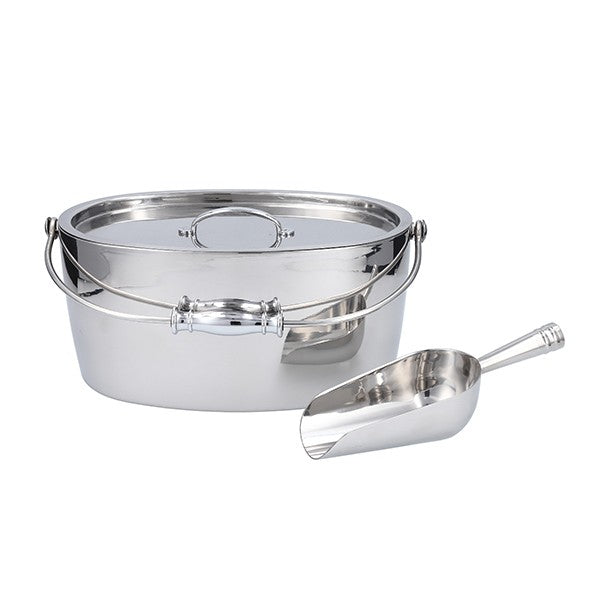 Crafthouse Oval Ice Bucket with Scoop Set