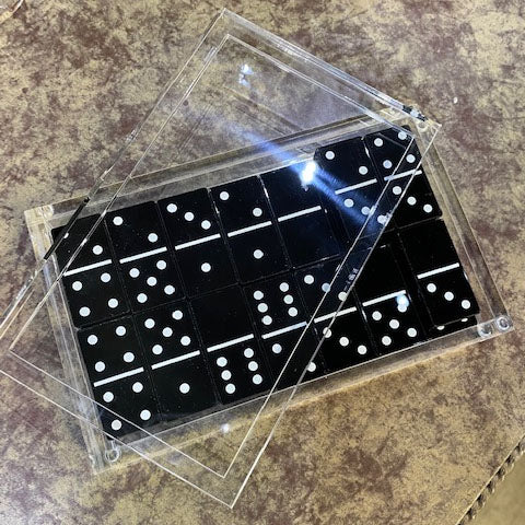 Lucite Domino Set